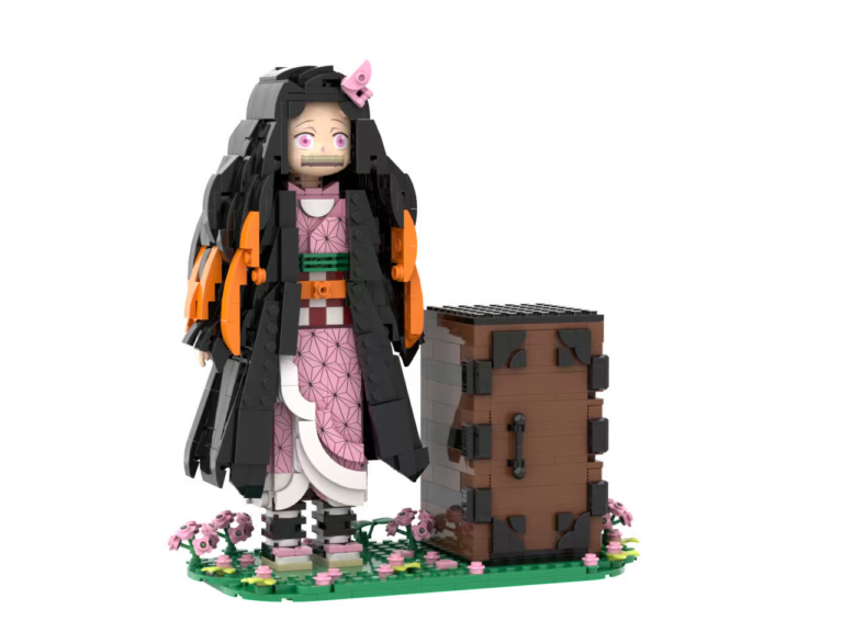 custom-anime-character-building-block-set-–-nezuko-inspired-collectible-model-0