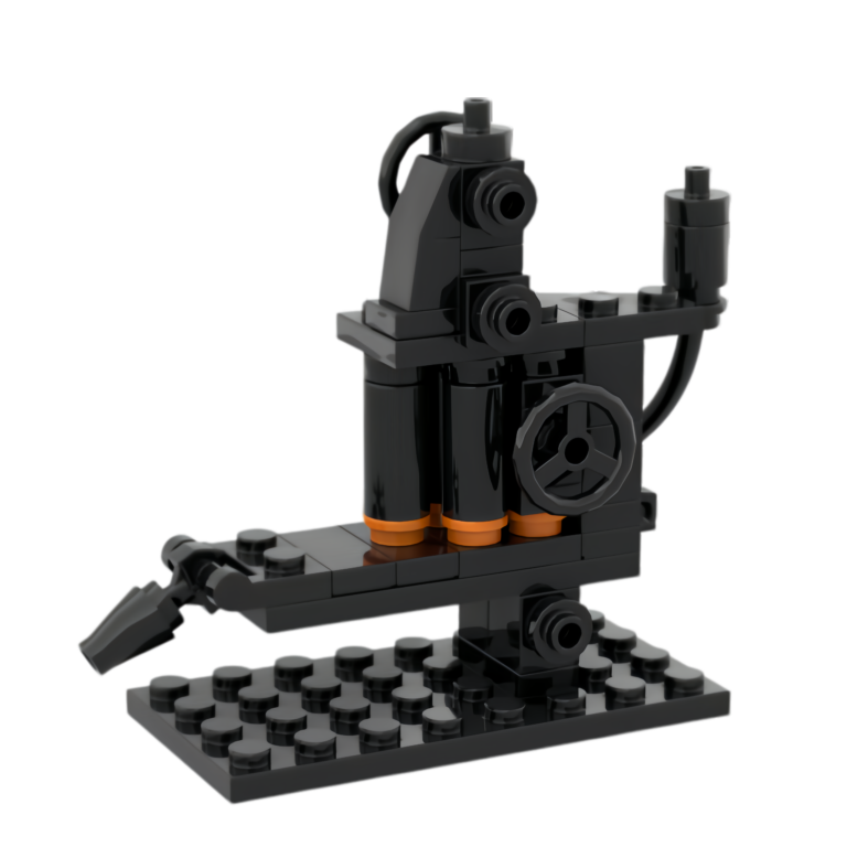custom tattoo machine building block set – mini mechanical model collection1