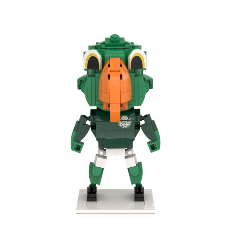 custom building block gifts – cute parrot model custom brick gifts for corporate & promotional use