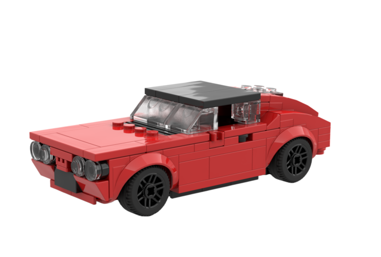 custom car building block set – personalized vehicle brick model
