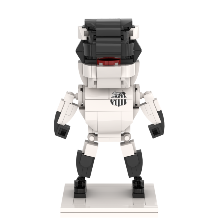 custom football mascot building blocks